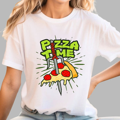 Pizza Time! Geek T-Shirt