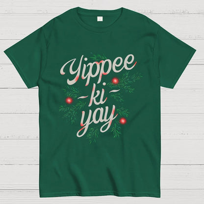 Yippee-Ki-Yay Mother   F***er！Front And Back Printing Geek T-Shirt