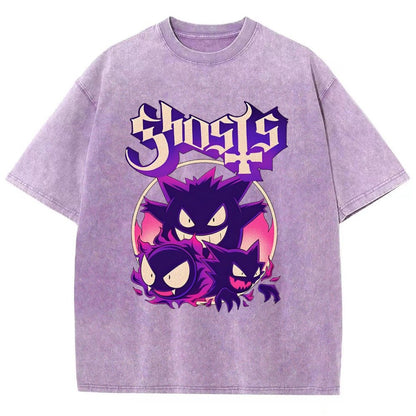 Haunted Ghosts Vintage Distressed T-shirt