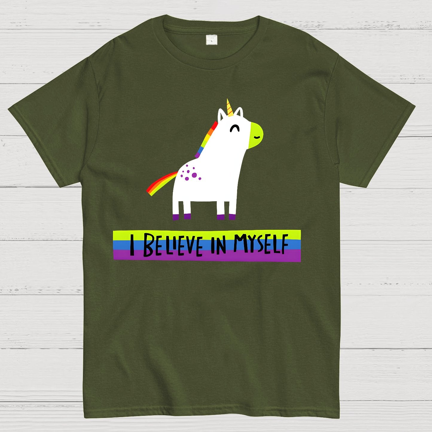 Unicorn Believes Geek T-Shirt