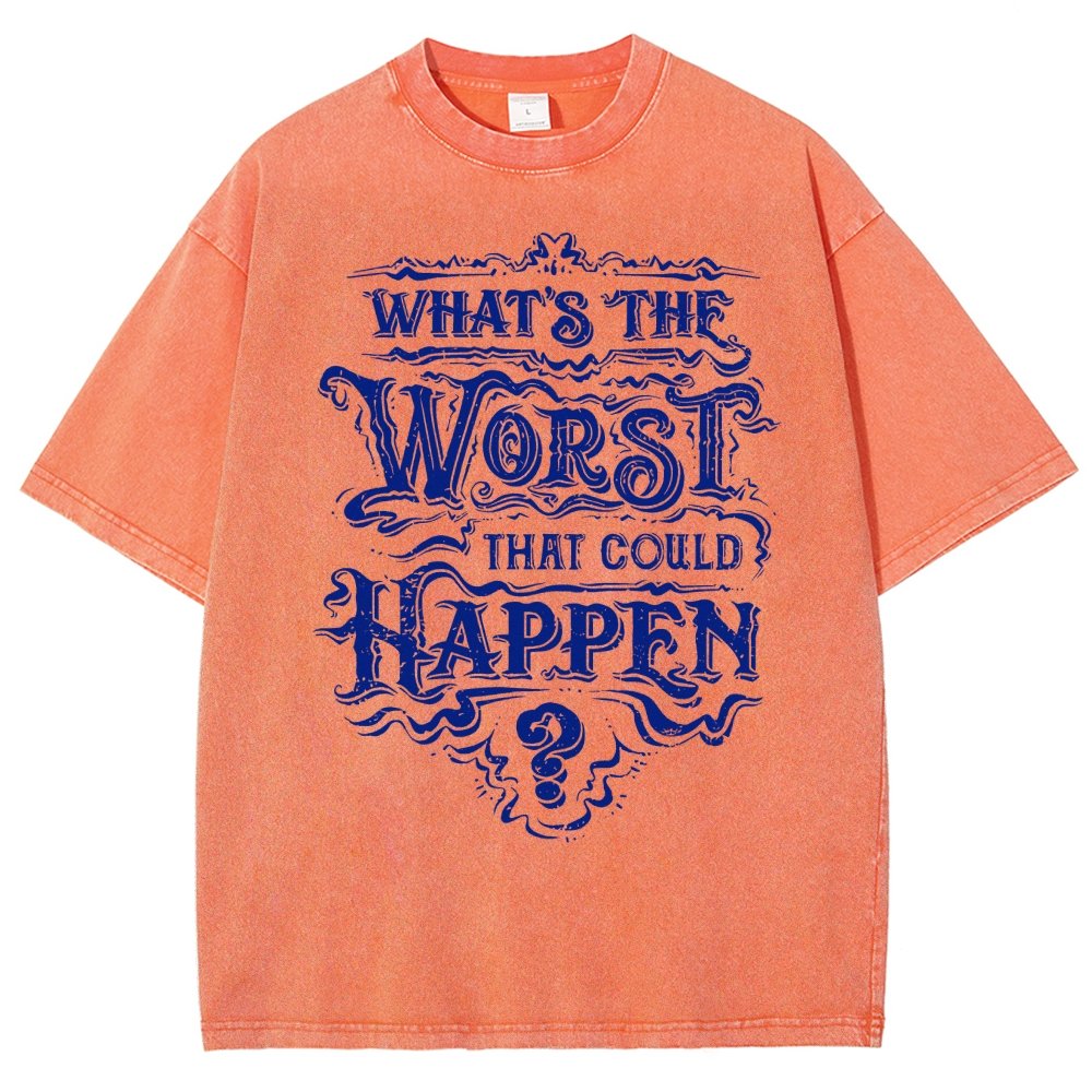 What Could Happen Vintage Distressed T-shirt