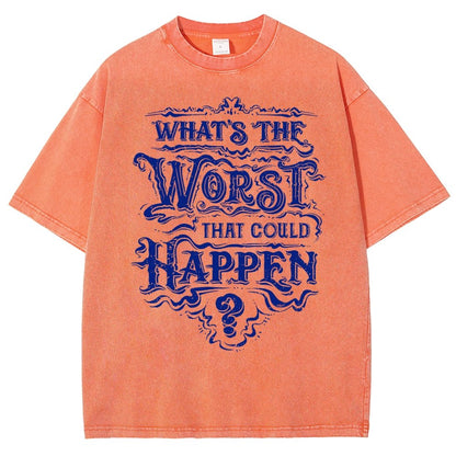 What Could Happen Vintage Distressed T-shirt