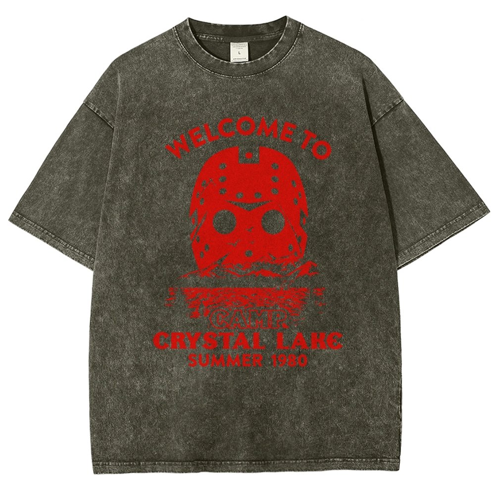 Welcome To Mystic Lake Vintage Distressed T-shirt