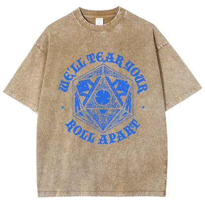 Lament D20 Vintage Distressed T-shirt