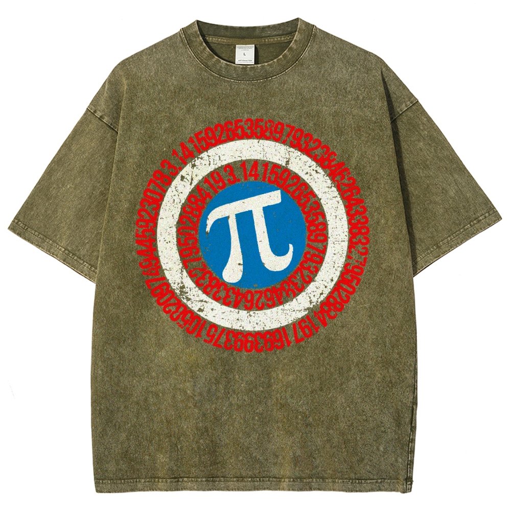 Happy Pi Day Nerd Vintage Distressed T-shirt