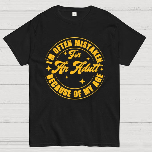 Often Mistaken For An Adult Because Of My Age Geek T-Shirt