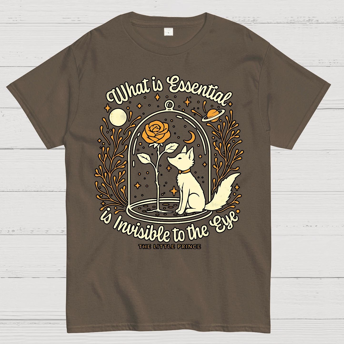 The Rose And The Fox Geek T-Shirt