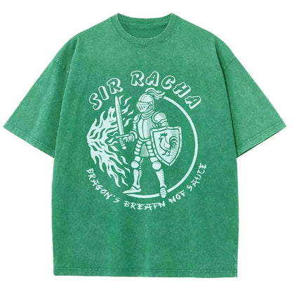 Sir Racha Dragon’s Breath Hot Sauce Vintage Distressed T-shirt