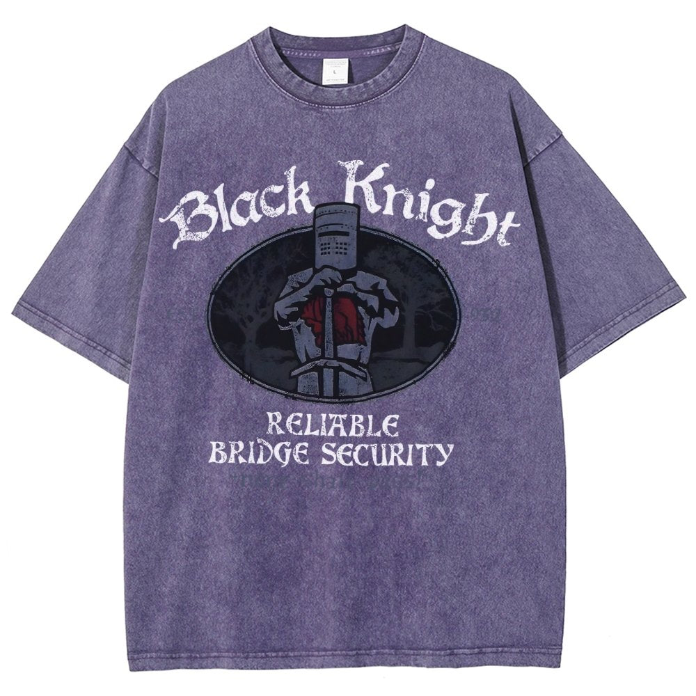 Black Knight Vintage Distressed T-shirt