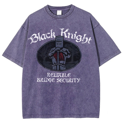 Black Knight Vintage Distressed T-shirt