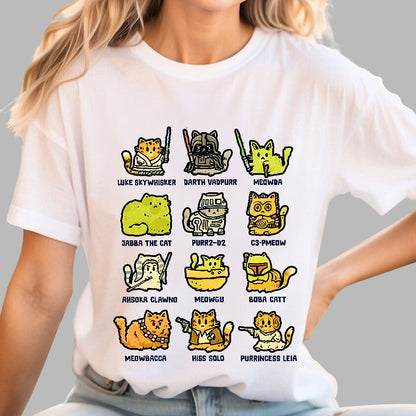 Cats of the Stars Geek T-Shirt