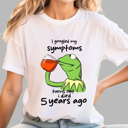 Goolged Symptoms Geek T-Shirt