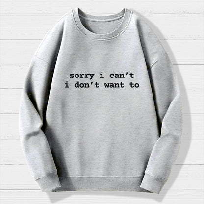 Sarcastic  Humorous  And Funny Quotes For Introverts Geek Cotton Sweatshirt