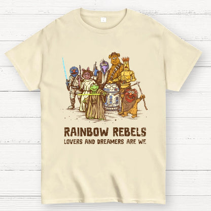 Rainbow Rebels Geek T-Shirt