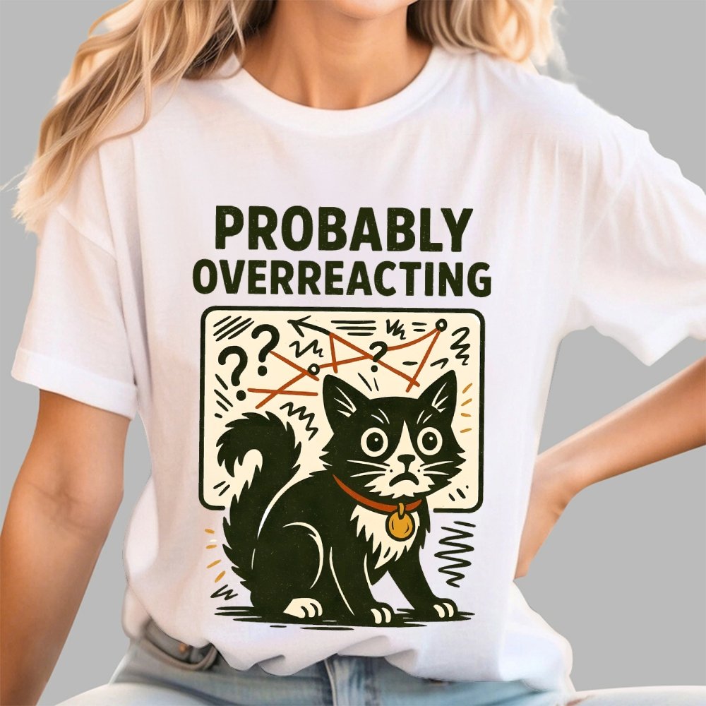 Pickles Is Probably Overreacting Again But Then Again Maybe Not Geek T-Shirt