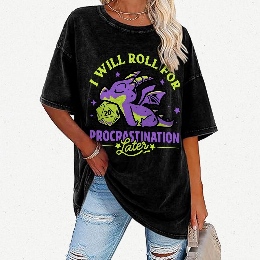 Lazy Dragon Bundle Vintage Distressed T-shirt