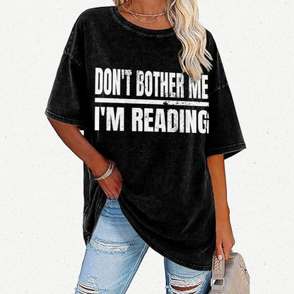 Don't Bother Me Vintage Distressed T-shirt