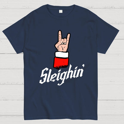 Sleighin' Christmas Geek T-Shirt