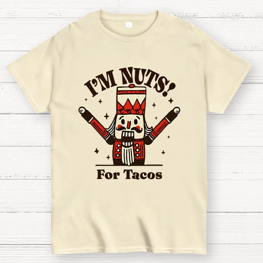 Nuts for Tacos Geek T-Shirt