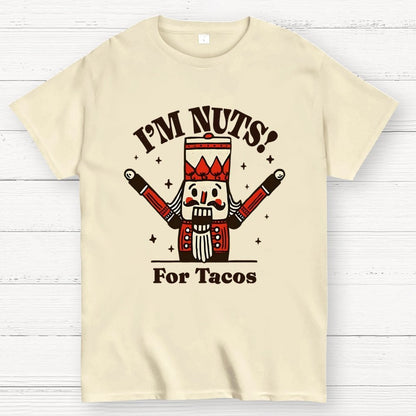Nuts for Tacos Geek T-Shirt