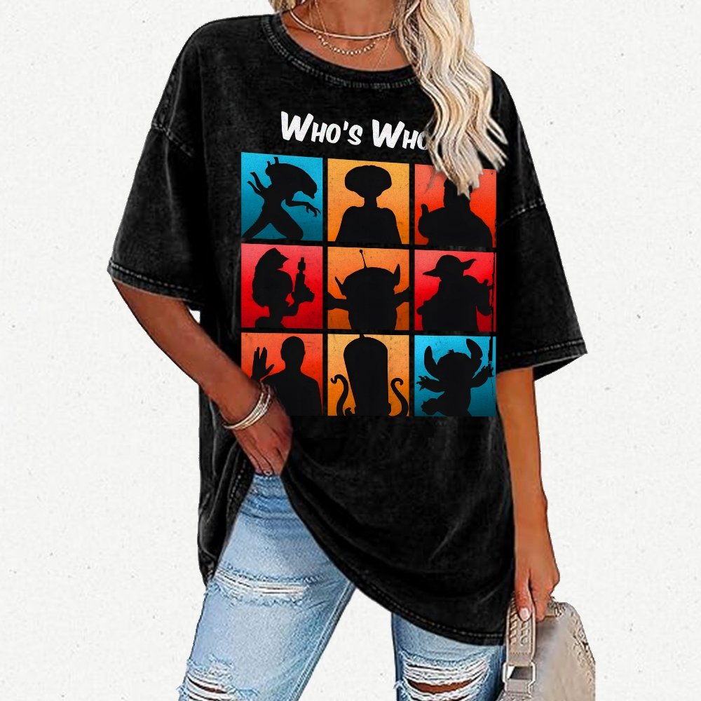 The Mysterious Creature Gang Vintage Distressed T-shirt