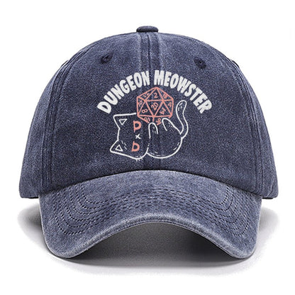 The Dungeon Meowster Geek Cotton Hat