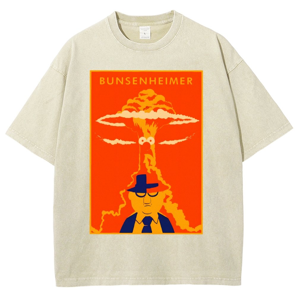 Bunsenheimer ！Vintage Distressed T-shirt