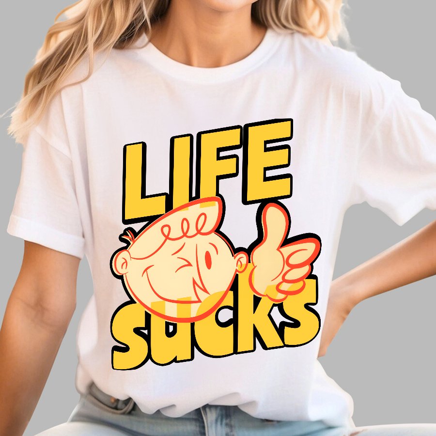 Life Sucks Geek T-Shirt