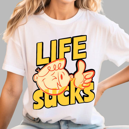 Life Sucks Geek T-Shirt