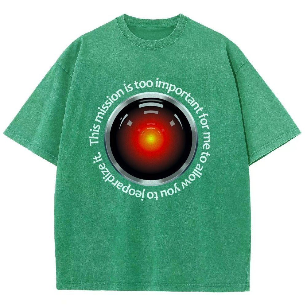 This Mission Is Too Important For Me To Allow You To Jeopardize It. Vintage Distressed T-shirt