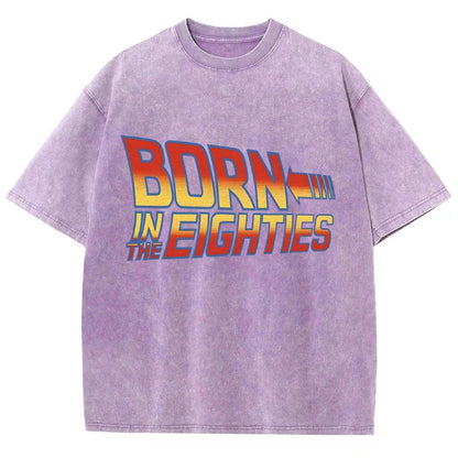 Born In The Eighties Vintage Distressed T-shirt