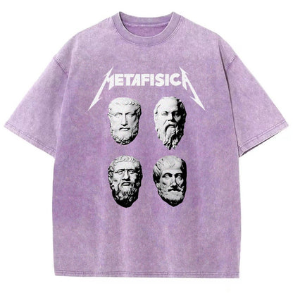 Metafisica Vintage Distressed T-shirt