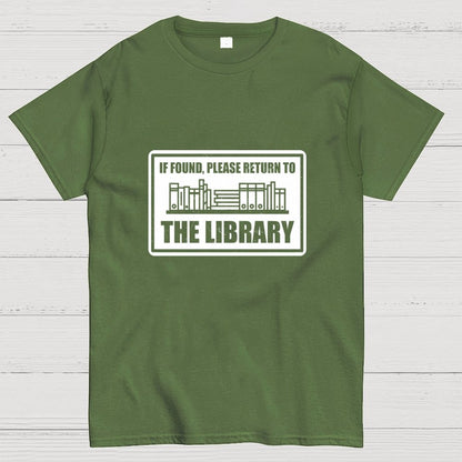 Return To The Library Geek T-Shirt