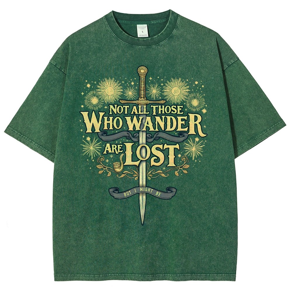 I might be lost Vintage Distressed T-shirt