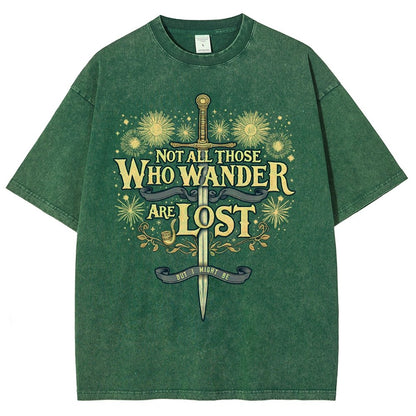 I might be lost Vintage Distressed T-shirt