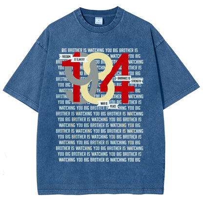 1984 Vintage Distressed T-shirt