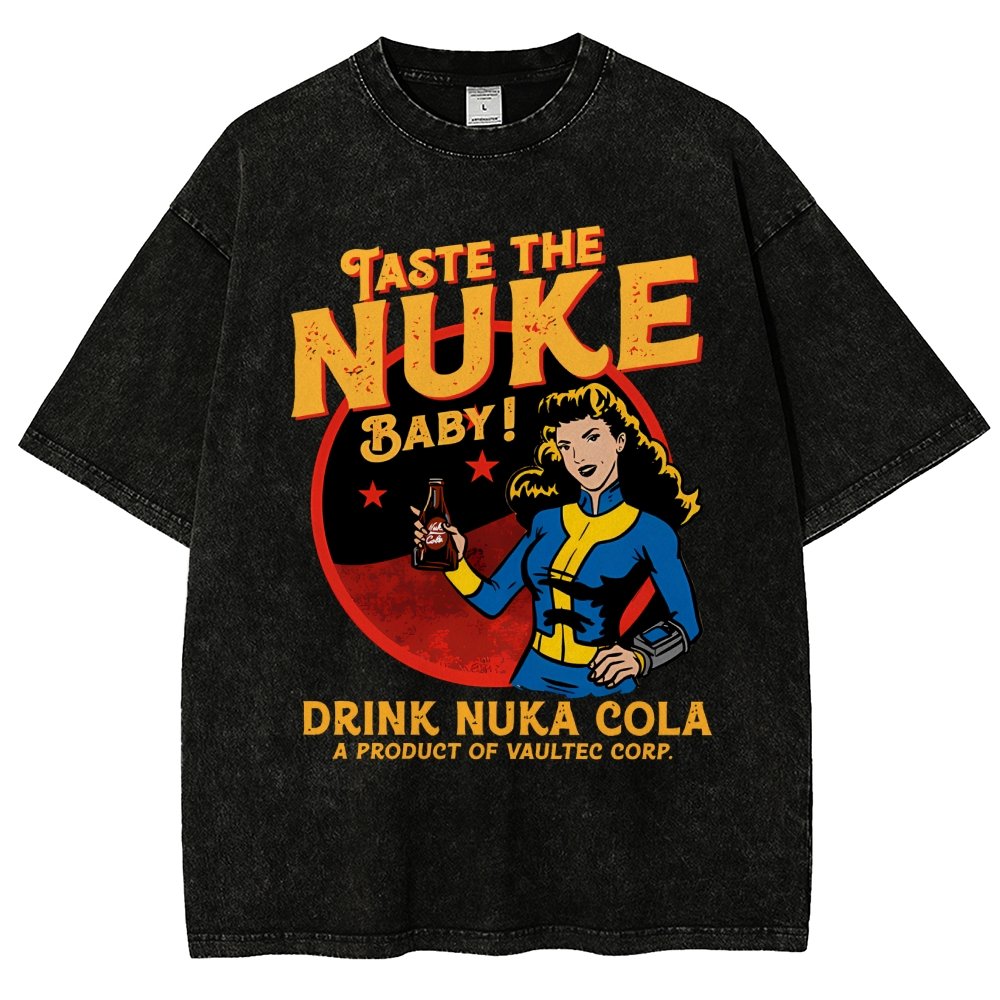 Taste the nuke Vintage Distressed T-shirt