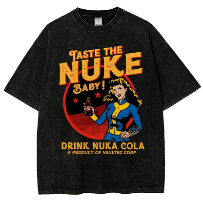 Taste the nuke Vintage Distressed T-shirt