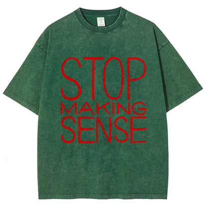 Stop Making Sense Vintage Distressed T-shirt
