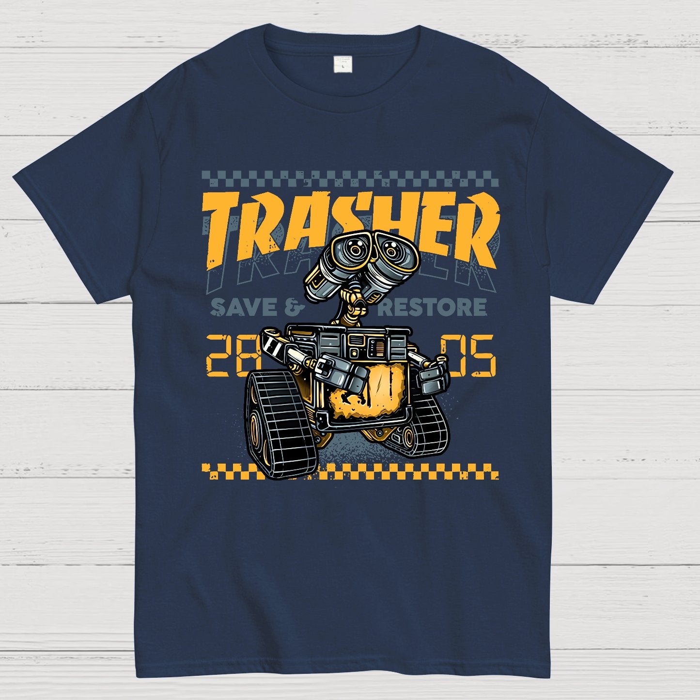Trasher Save and Restore Geek T-Shirt