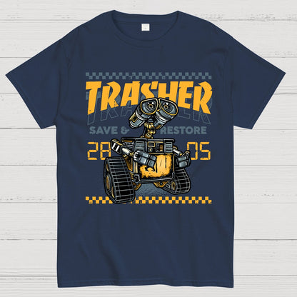 Trasher Save and Restore Geek T-Shirt