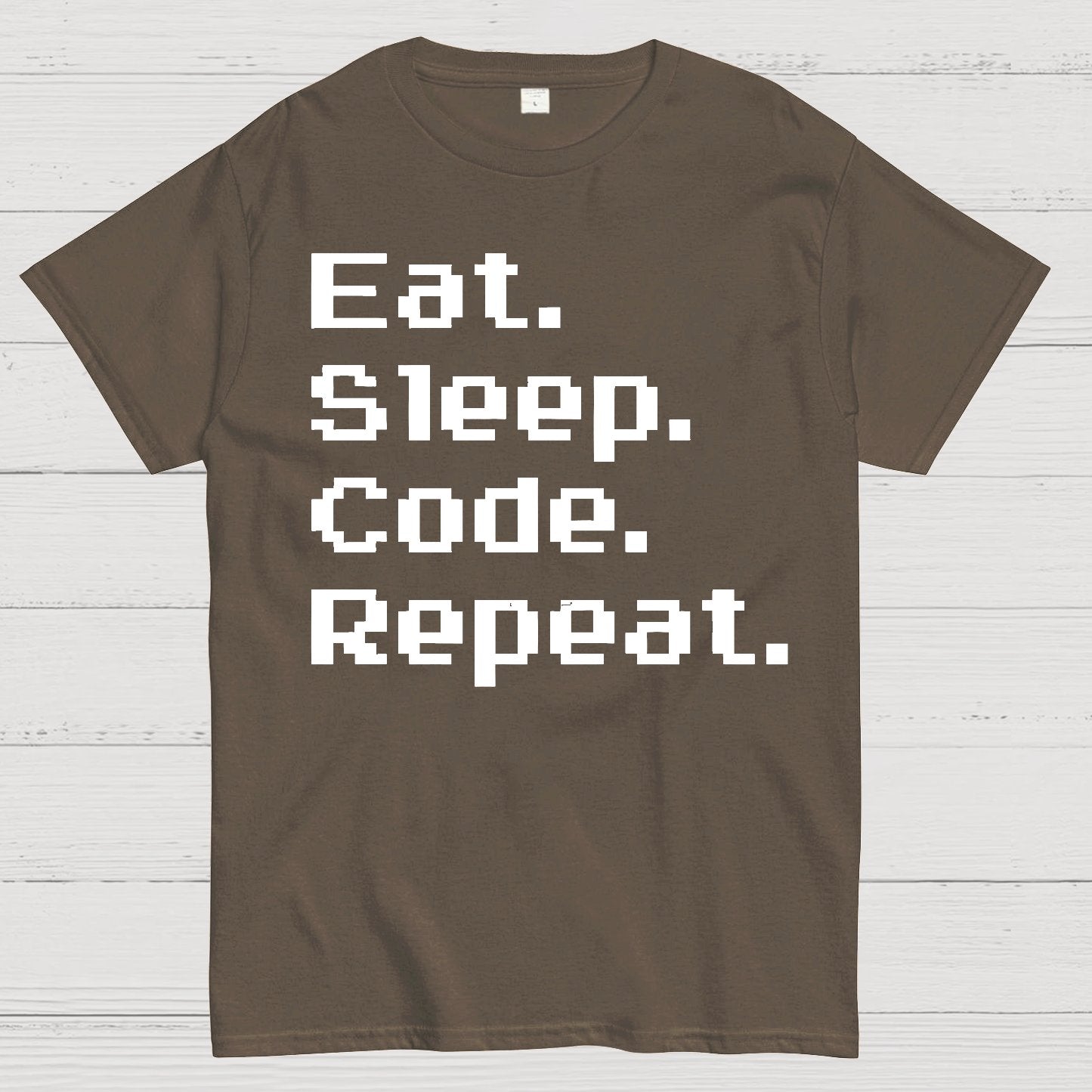 Eat Sleep Code Repeat Geek T-Shirt
