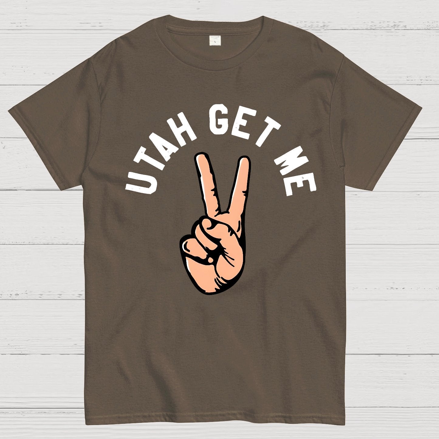 Utah Get Me Two Ocean Wave's Surf Shop Geek T-Shirt