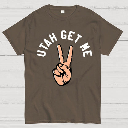 Utah Get Me Two Ocean Wave's Surf Shop Geek T-Shirt