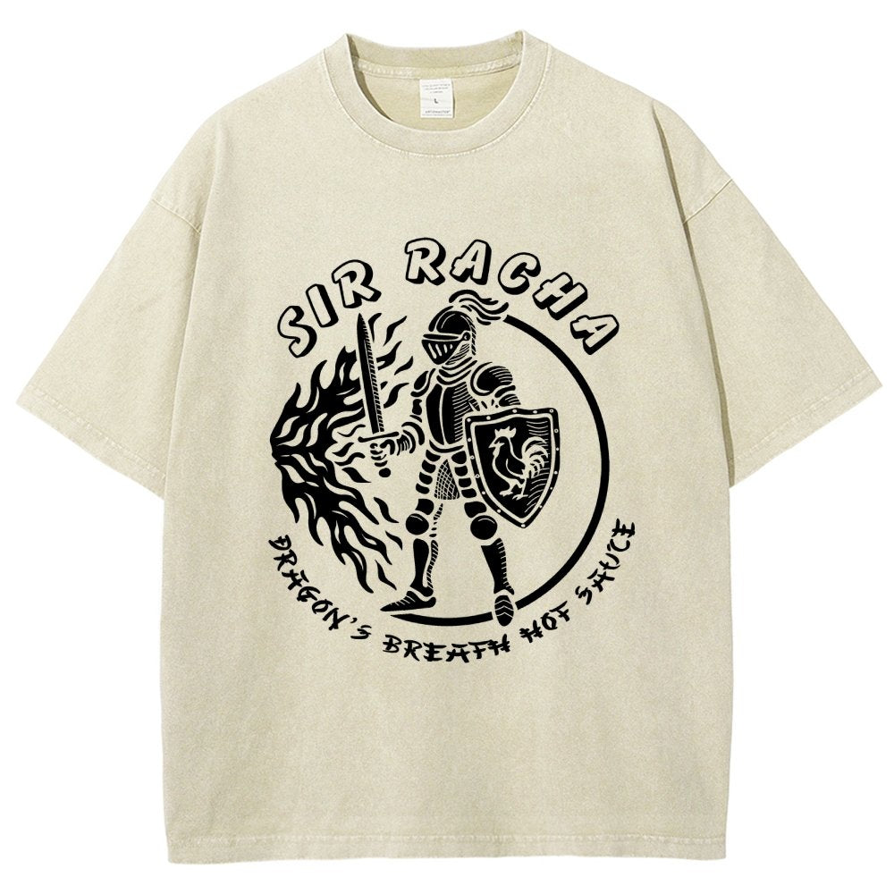 Sir Racha Dragon’s Breath Hot Sauce Vintage Distressed T-shirt