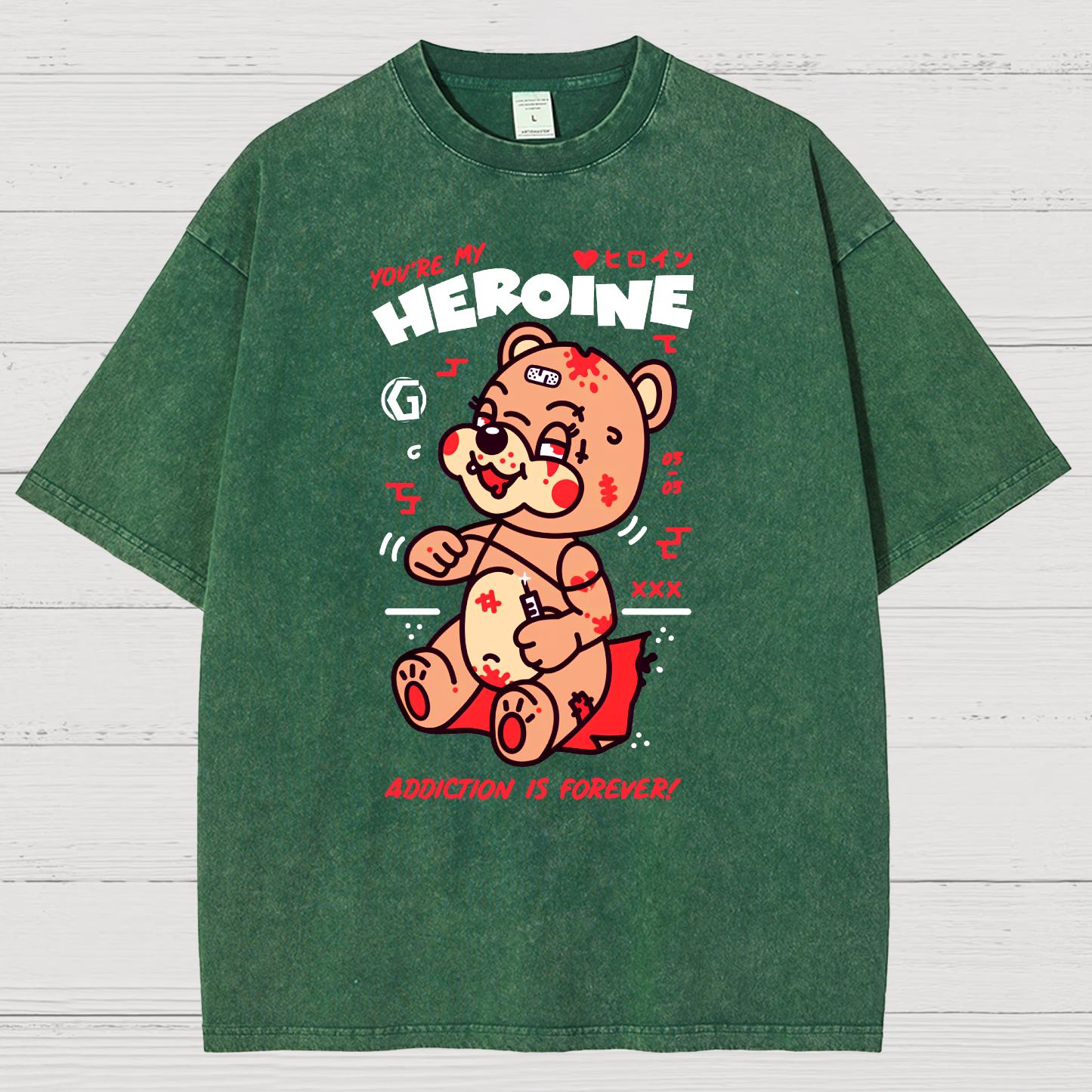 Addiction! Sarcasm Vintage Distressed T-shirt