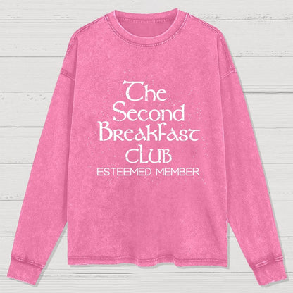 Esteemed Member Washed Long Sleeve Tee