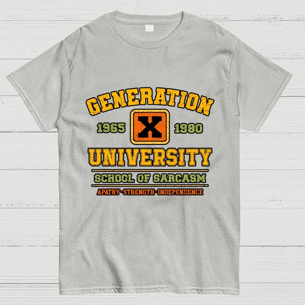 Generation X University Unisex Geek T-Shirt