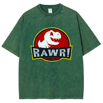 RAWR! Vintage Distressed T-shirt