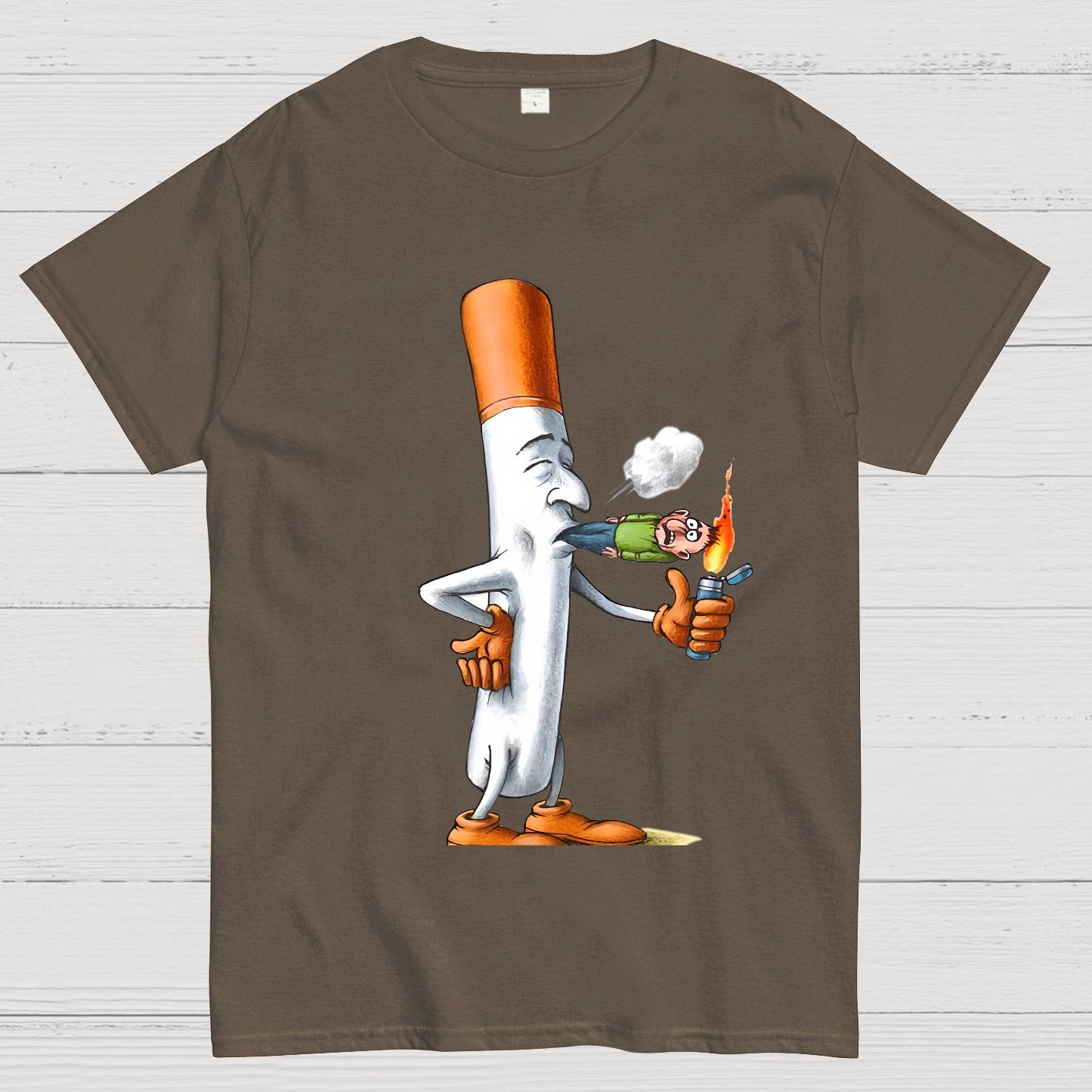Put It Out Before It Puts You Out Geeky T-Shirt